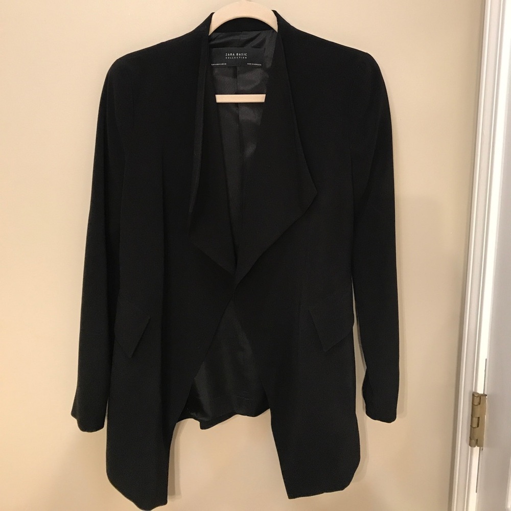Zara black blazer size M